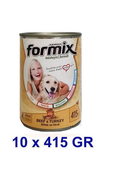 for mix formix biftek ve hindili kopek konservesi 415 gr 10 adet fiyati yorumlari trendyol