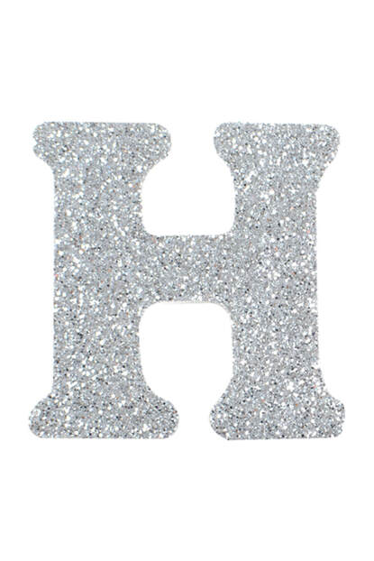 Partijet H Harf Gumus Strafor Sus 9 Cm Fiyati Yorumlari Trendyol