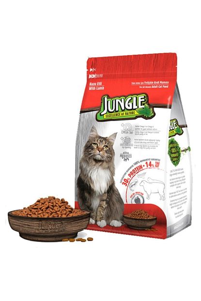 jungle kuzu etli yetiskin kedi mamasi 1 5 kg fiyati yorumlari trendyol