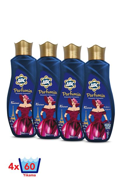 abc parfumia moda feminen konsantre yumusatici 1 44 lt 4 lu set fiyati yorumlari trendyol