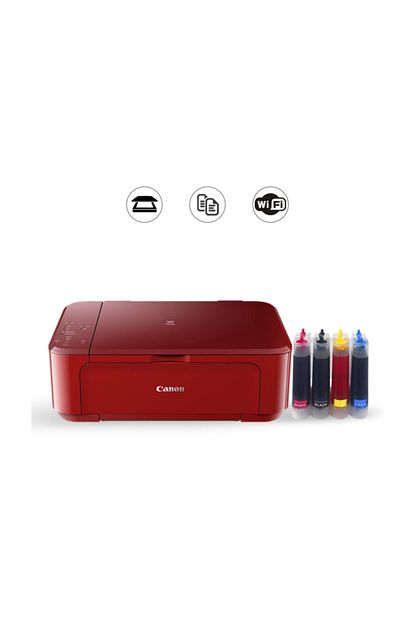 canon efsane yazici mg 3650 kirmizi