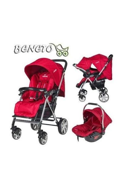 beneto bt 2050t pasific anakucakli cift yonlu travel sistem bebek arabasi kirmizi fiyati yorumlari trendyol
