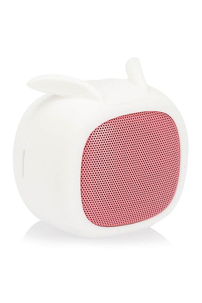 miniso tavsan bluetooth hoparlor beyaz