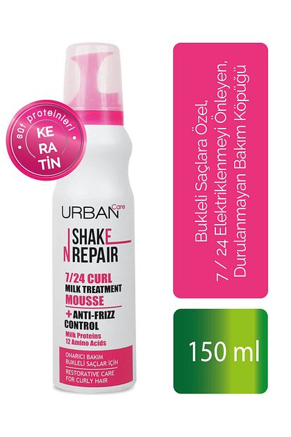 urban care bukleli saclara ozel elektriklenmeyi onleyen durulanmayan bakim kopugu 150 ml fiyati yorumlari trendyol