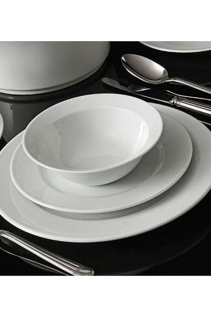 kutahya porselen zumrut dekorsuz 53 parca 12 kisilik yemek takimi fiyati yorumlari trendyol