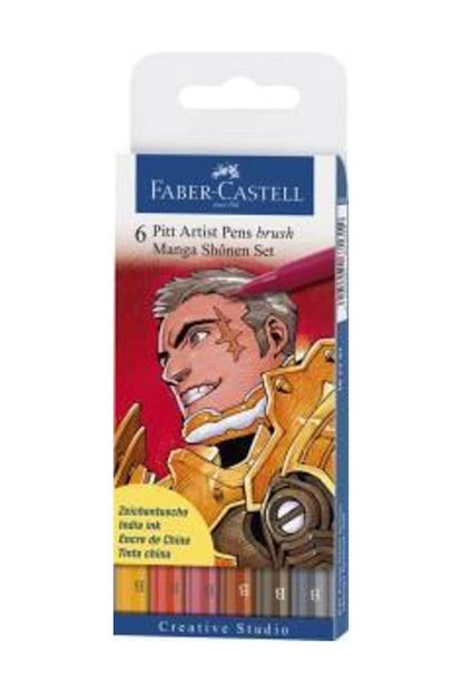 faber castell 6 pitt artist pen firca
