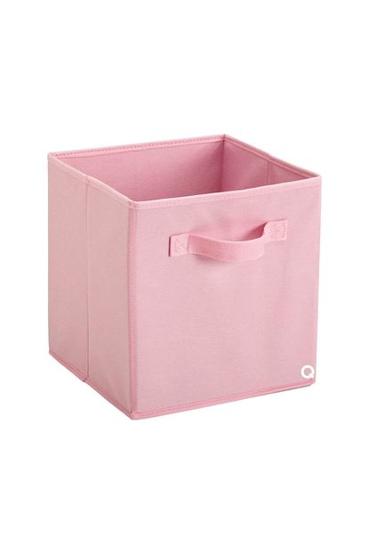 q1 large cok amacli dolap ici duzenleyici kutu dekoratif saklama kutusu raf organizer pembe