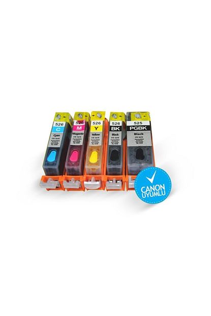 canon pgi 5bk cli 8bk c m y 5 renk