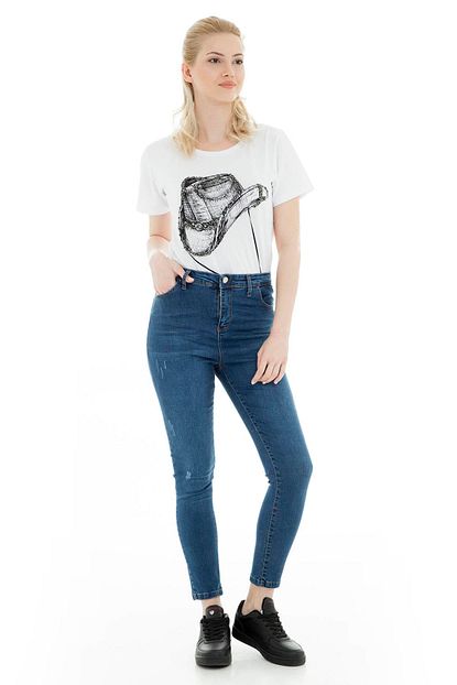 ambar kadin mavi jeans 19yp3233259 fiyati yorumlari trendyol