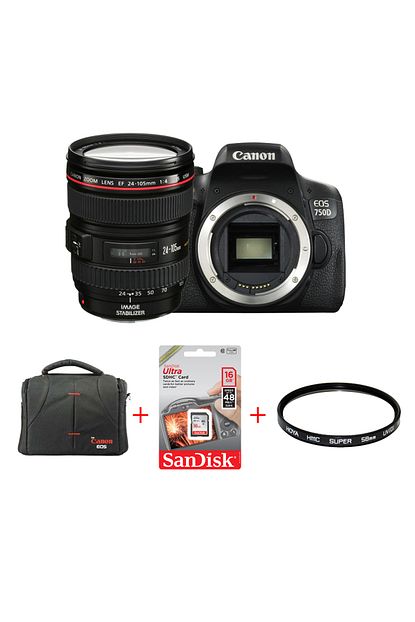 canon eos 750d 24 105 f4 l is usm