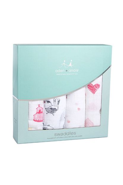 aden anais dortlu muslin set lovebird