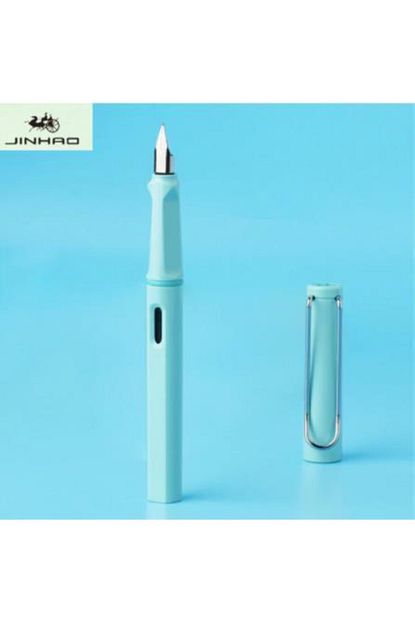 jinhao 777 turkuaz dolma kalem ef uc