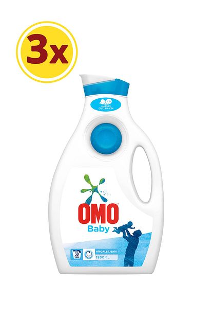 omo sivi deterjan baby 1950 ml 3 lu paket fiyati yorumlari trendyol