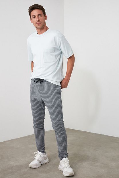 Trendyol Man Antrasit Erkek Esofman Alti Tmnss20ea0071 Trendyol