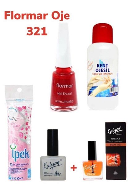 Flormar Oje 321 Bakim Seti Trendyol