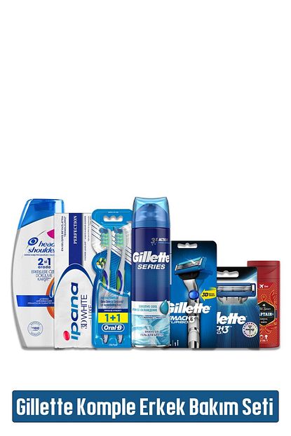 Fusion Gillette Komple Erkek Bakim Seti Trendyol