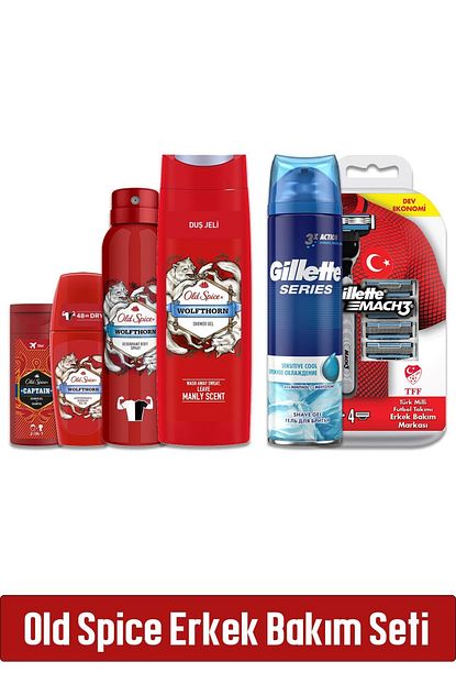 Old Spice 6 Li Erkek Bakim Seti Trendyol
