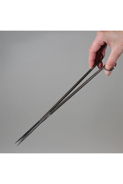 armaturk akvaryum bitki makasi 27cm duz
