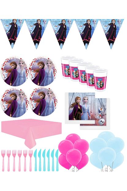 Frozen 16 Kisilik Dogum Gunu Konsepti Karlar Ulkesi Parti Konsepti 16 Kisilik Dogum Gunu Trendyol