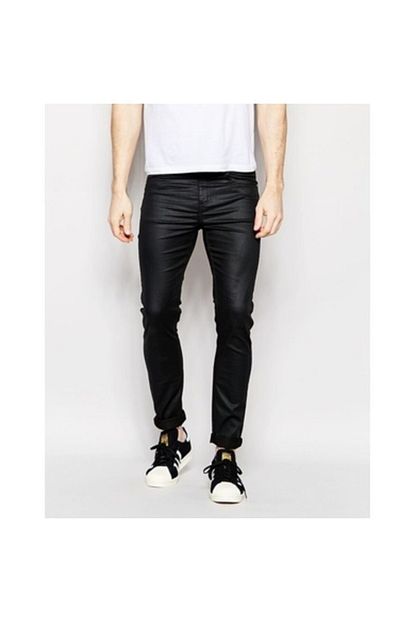 Marka Krali Erkek Siyah Kaplama Jeans Trendyol