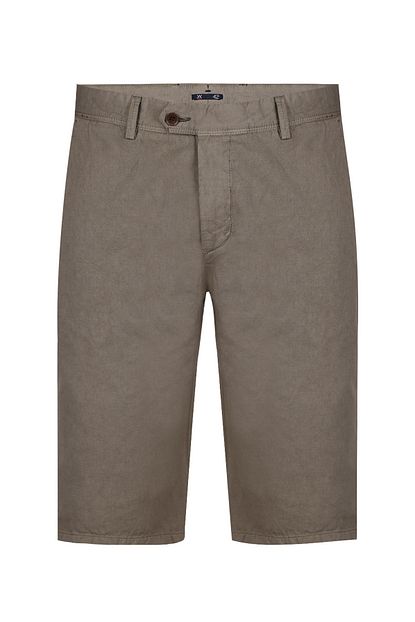 W Collection Erkek Yesil Keten Bermuda Trendyol