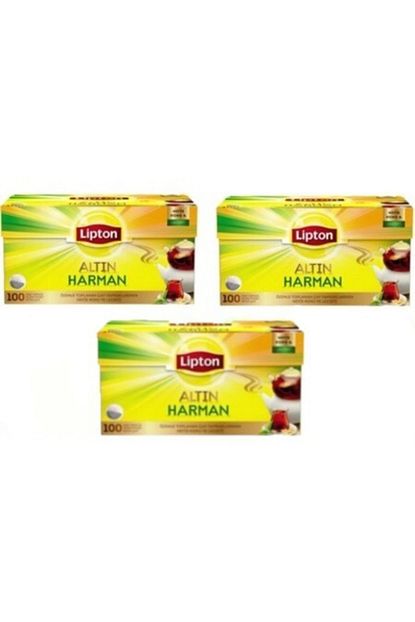 Lipton Altin Harman Demlik Poset Cay 100 Lu 3 Paket Trendyol
