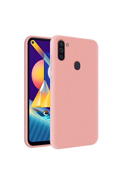 kzy samsung galaxy m11 ici kadife soft logosuz lansman silikon kilif pembe fiyati yorumlari trendyol