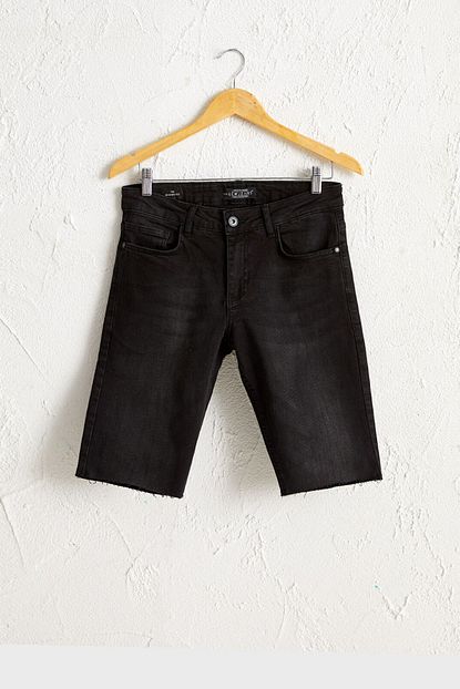 Lc Waikiki Erkek Siyah Rodeo Jean Sort 0ss727z8 Trendyol