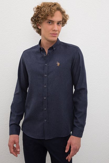 U S Polo Assn Erkek Gomlek G081sz004 000 812327 Trendyol