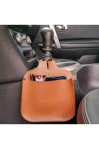 Ankaflex Arac Araba Ici Esya Duzenleyici Deri Aksesuar Cantasi Telefon Gozluk Tutucu Organizer Trendyol