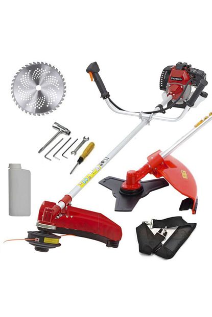 Deko Yan Tipi Benzinli Motorlu Tirpan Ot Cim Cayir Bicme Kesme Makinesi Gt5200 T Trendyol