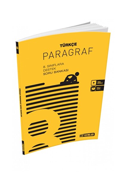 Hiz Yayinlari 8 Sinif Turkce Paragraf Soru Bankasi 2021 Trendyol