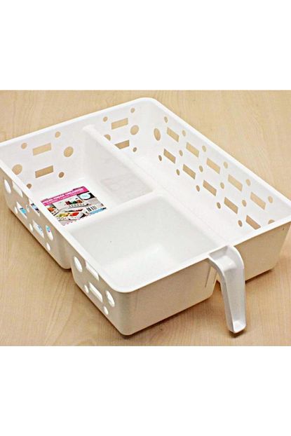 Rennway Sapli 3 Bolmeli Plastik Buzdolabi Ici Duzenleyici Kutu Sepet Trendyol