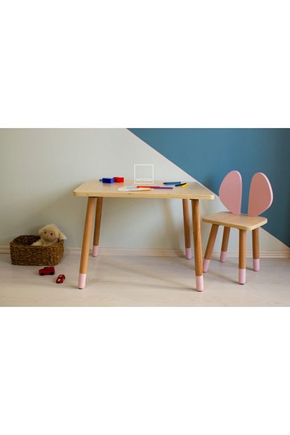 Wooda Montessori Bebek Cocuk Masa Sandalye Takimi Trendyol