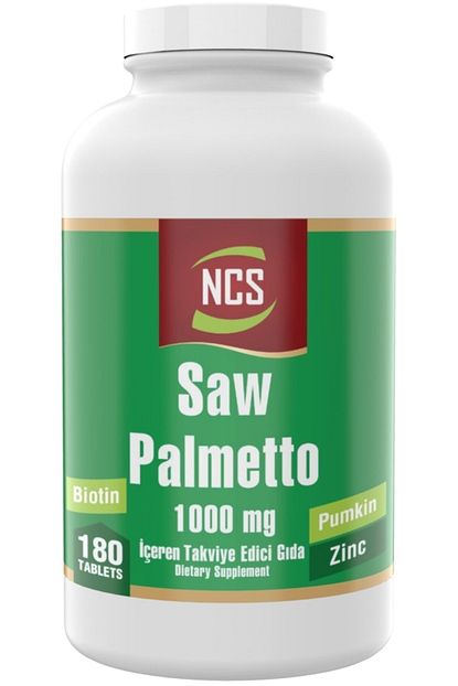 ncs saw palmetto 1000 mg 180 tablet