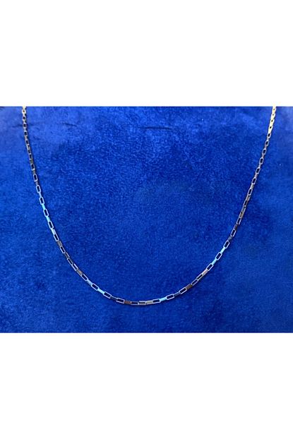 Onur Silver Gumus Italya Uretim Koseli Model 925 Ayar Gumus Zincir Kolye Rodyumlu Erkek Kadin Unisex Trendyol