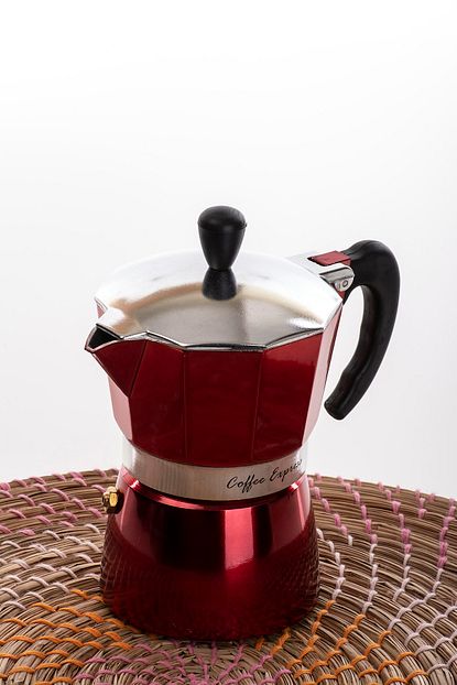 Mukko Home 3 Kisilik Moka Pot Kirmizi Trendyol