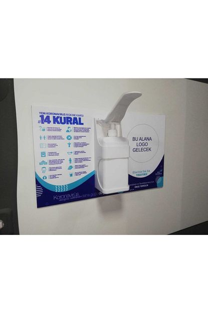 Okul Postercisi Duvara Monte Dezenfektan Standi Trendyol