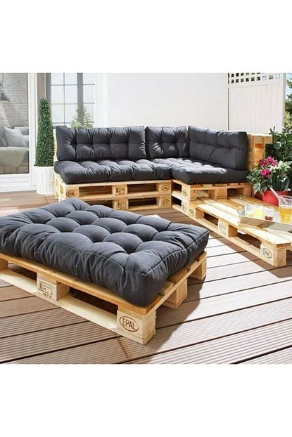 Munywood Fume 100 Boncuk Elyaf Set Halinde Palet Minderi Trendyol