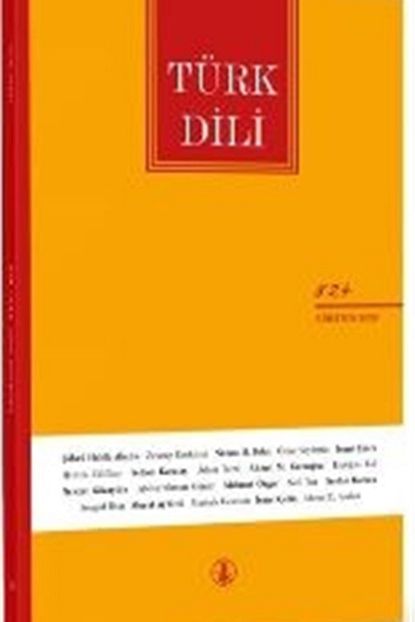 turk dili dergisi sayi 824 agustos 2020