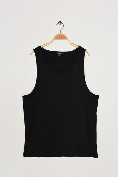 Koton Erkek Siyah Atlet 0yam15222lk Trendyol