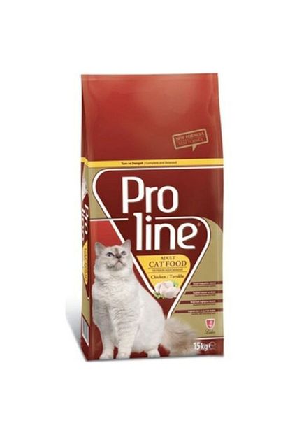 Pro Line Proline Tavuklu Yetiskin Kedi Mamasi 15 Kg Trendyol