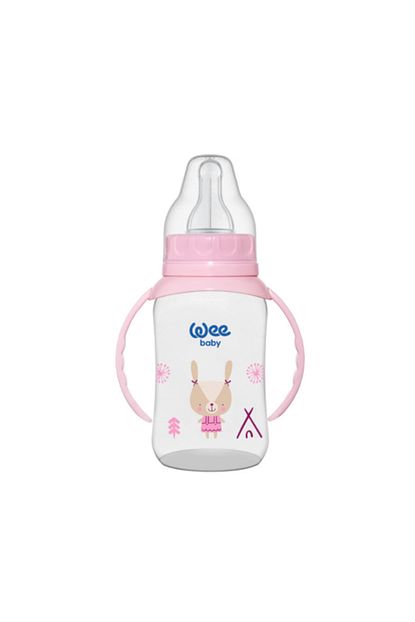 Wee Baby Klasik Kulplu Pembe Biberon 150 Ml 6 18 Ay Trendyol