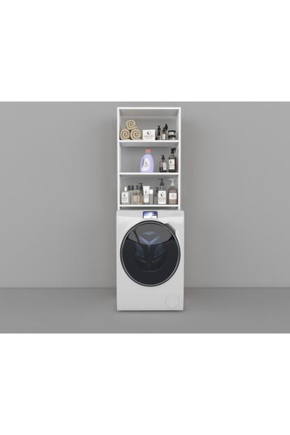 Kenzlife Camasir Makinesi Dolabi Lida Beyaz 180x066x20 Banyo Ofis Trendyol