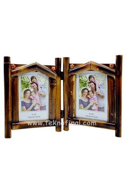 Nobbystar Ev Detayli Cift 10x15 Bambu Fotograf Cercevesi Trendyol