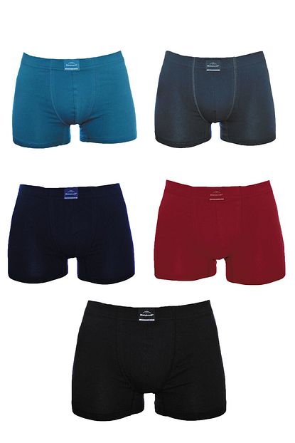 Malabadi Erkek Boxer 5 Li Paket Pamuklu Baksir 5m074 Trendyol