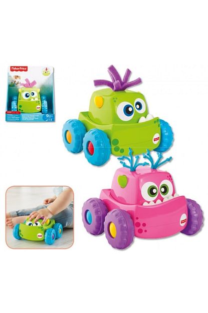 Fisher Price Sevimli Canavarlar Kamyonu Emekleme Yardimcisi Yesil Trendyol