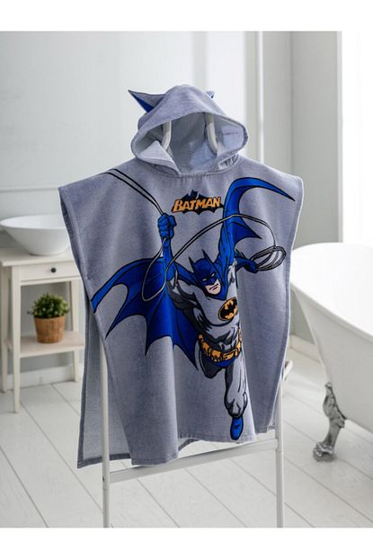 Wind Batman Desenli Cocuk Panco Plaj Havlusu Trendyol