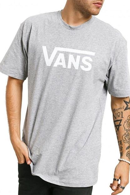 Vans Erkek Gri Classic Tisort Vn000ggg1rq1 Trendyol
