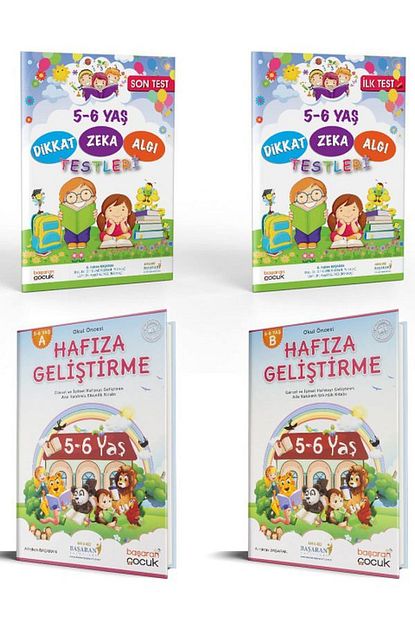Basaran Yayinlari 5 6 A B Yas Hafiza Gelistirme Ilk Son Test Trendyol